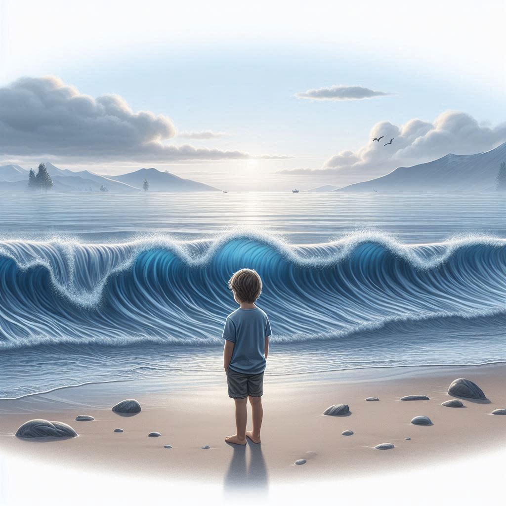 Illustration representing handling big feelings